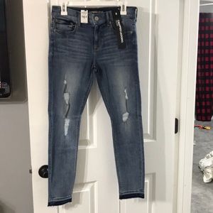 NWT EXPRESS 8 mid rise cropped legging